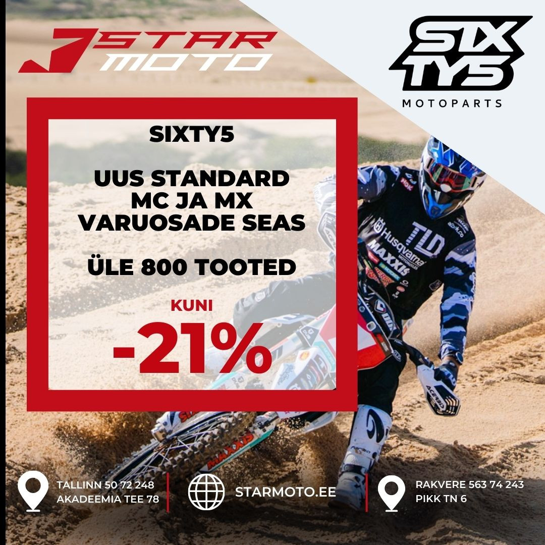 Sixty5 - uus standard moto varuosade seas